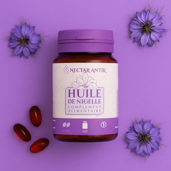 60 Gélules d'huile de Nigelle d'Ethiopie (Cure de 1mois)