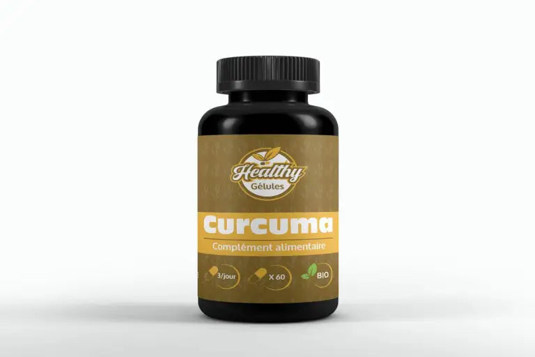 60 Gélules de Curcuma bio (Cure de 1 mois)
