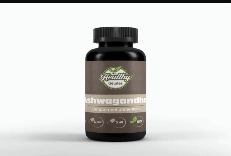 60 Gélules d'Ashwagandha Bio (Cure de 1 mois)