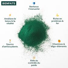 60 Gélules de Spiruline Bio (Cure de 1 mois)
